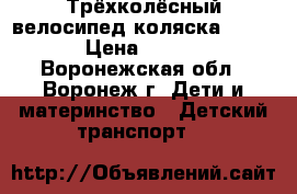 Трёхколёсный велосипед-коляска  TRIKE › Цена ­ 4 000 - Воронежская обл., Воронеж г. Дети и материнство » Детский транспорт   